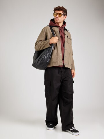 VANS Regular fit Φθινοπωρινό και ανοιξιάτικο μπουφάν 'Drill Chore' σε γκρι