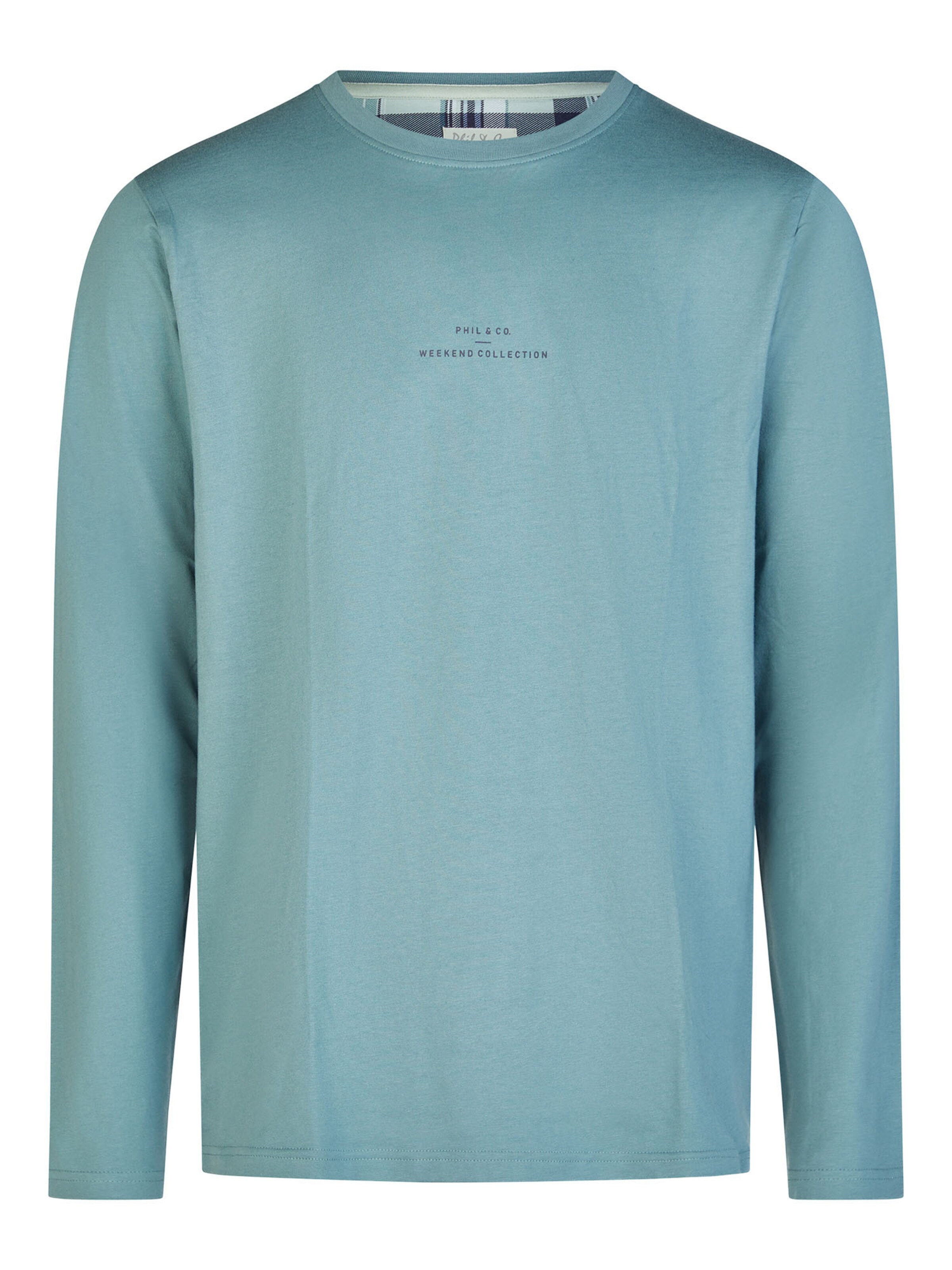 Pyjama long 'Weekend Collection' Phil & Co. Berlin en bleu