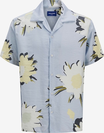 Chemise Jack & Jones Plus en bleu : devant
