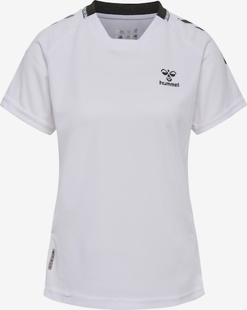 T-shirt fonctionnel 'Ongrid' Hummel en blanc : devant