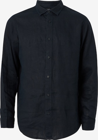 Regular fit Camicia di ARMANI EXCHANGE in blu: frontale