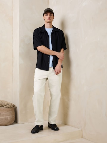 Next Loosefit Jeans 'N. Premium' i beige