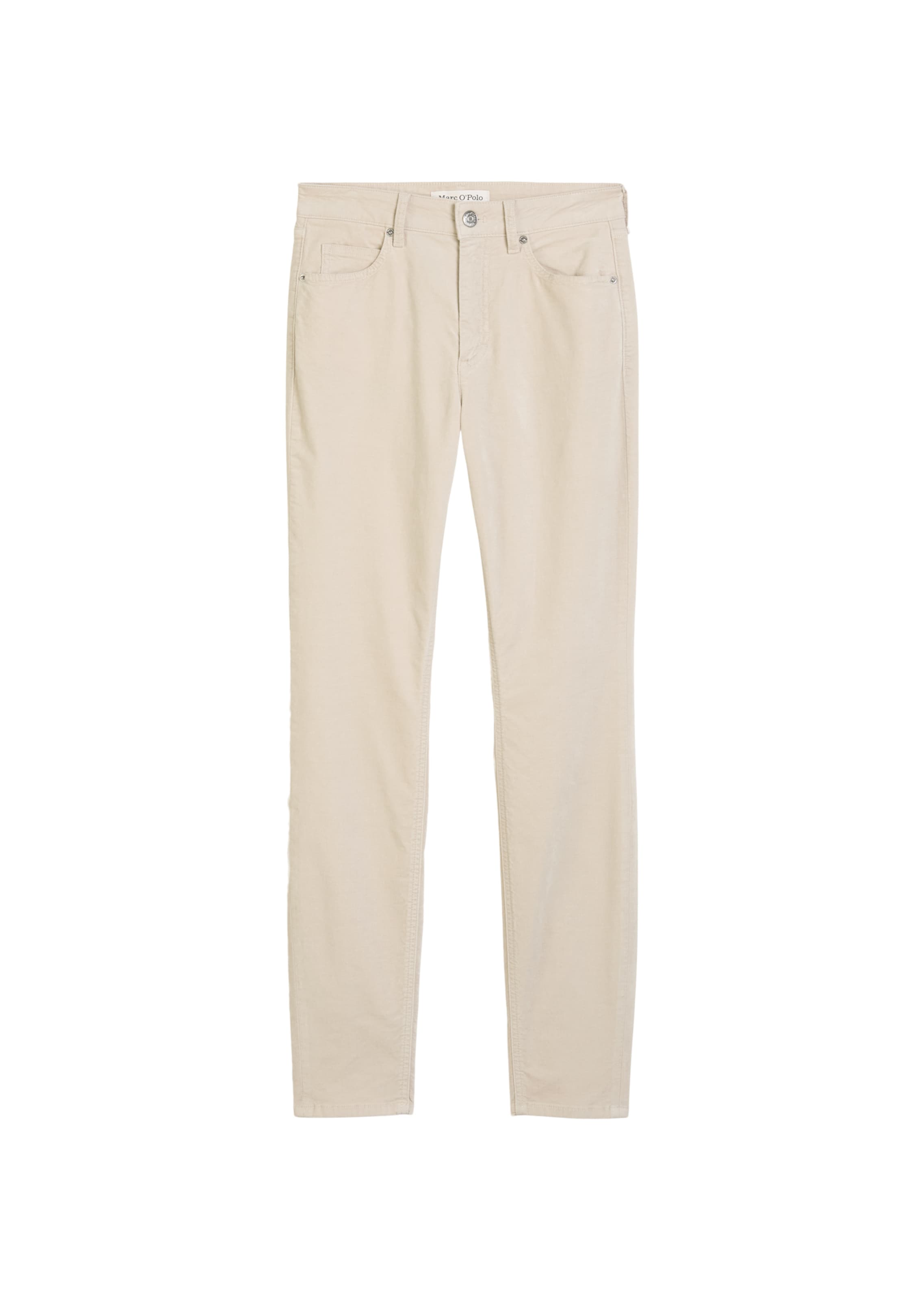 Marc O'Polo Trousers 'Alkea' in Beige: front
