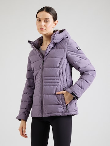 KILLTEC Outdoorjacka 'KOW 10' i lila: framsida