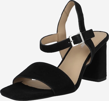 ABOUT YOU Sandals 'Joanna' in Black: front