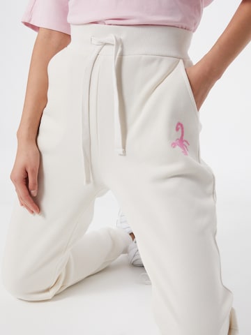 VIERVIER Normalny krój Spodnie 'Kaja' w kolorze biały