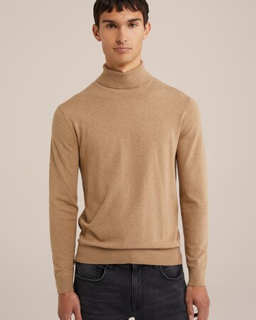 WE Fashion - Jersey en beige: frente