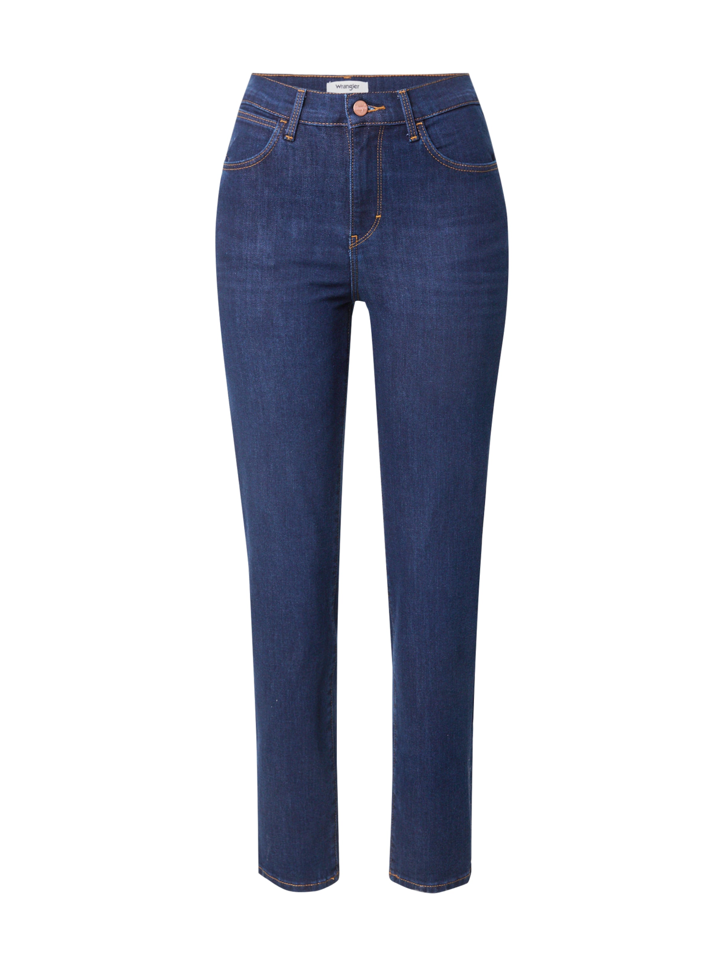 WRANGLER Слим Джинсы в Синий: спереди