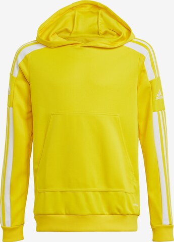 ADIDAS PERFORMANCE Athletic Sweatshirt 'Squadra 21' in Yellow: front