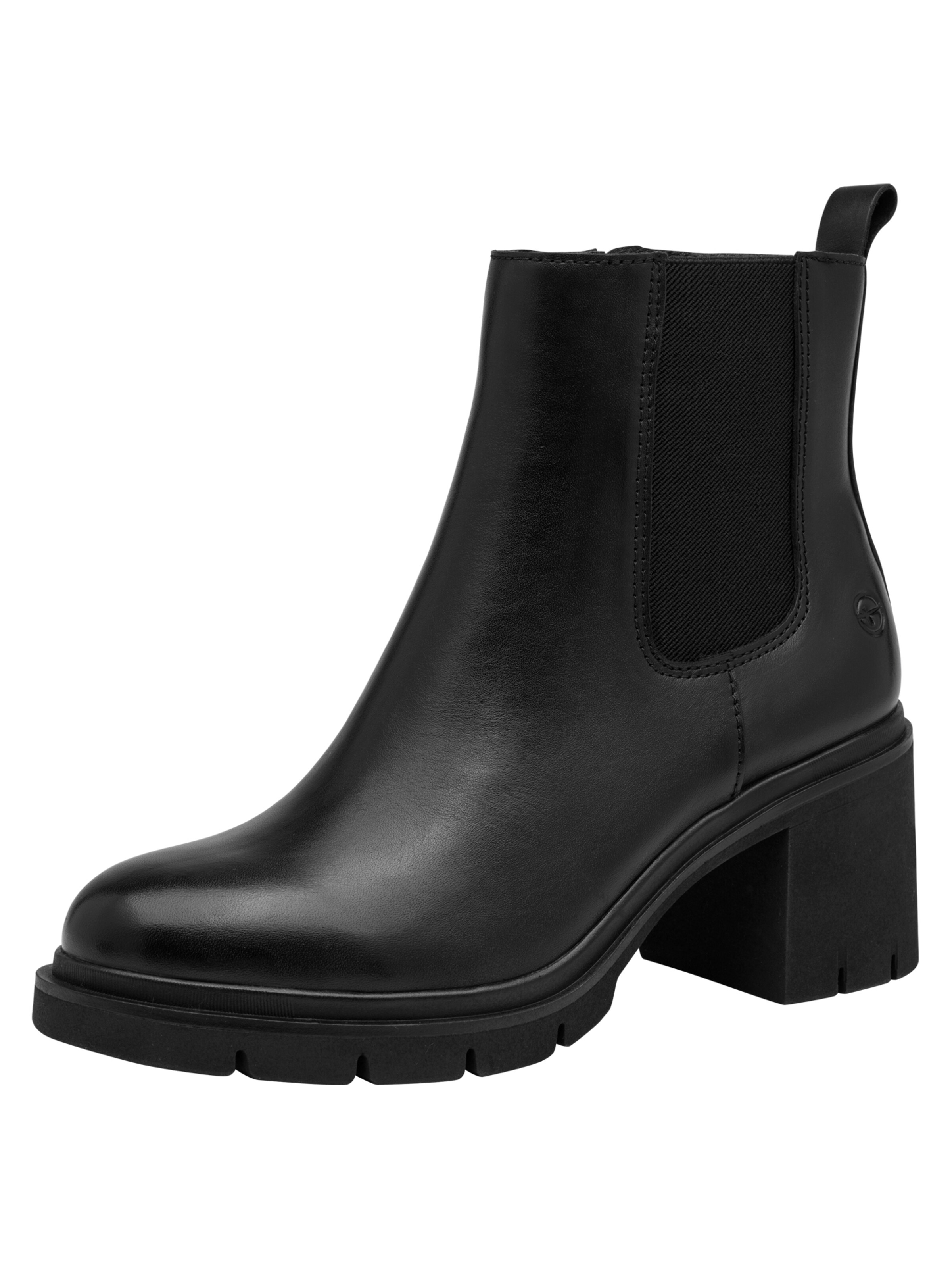 Chelsea Boots Tamaris en noir : devant