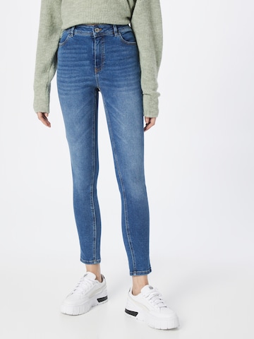 TAIFUN Skinny Jeans in Blauw: voorkant