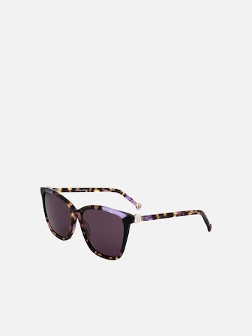 Carolina Herrera Zonnebril 'Carolina Herrera CH 0052/S Violet havana black 58/16/145 Women Sunglasses' in Lila