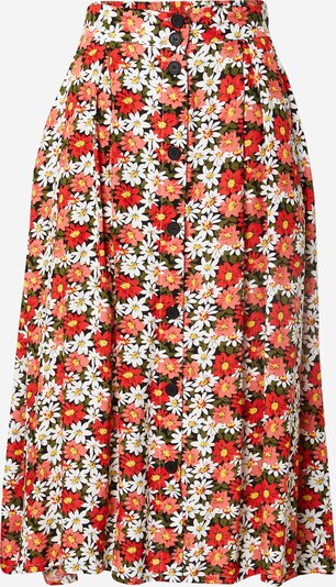 24COLOURS Skirt in Orange / Red / Black / White, Item view
