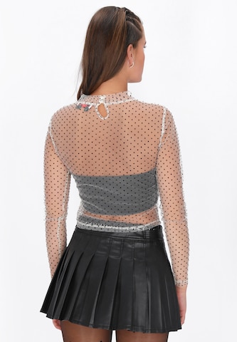 myMo ROCKS - Blusa 'Rocks' en blanco