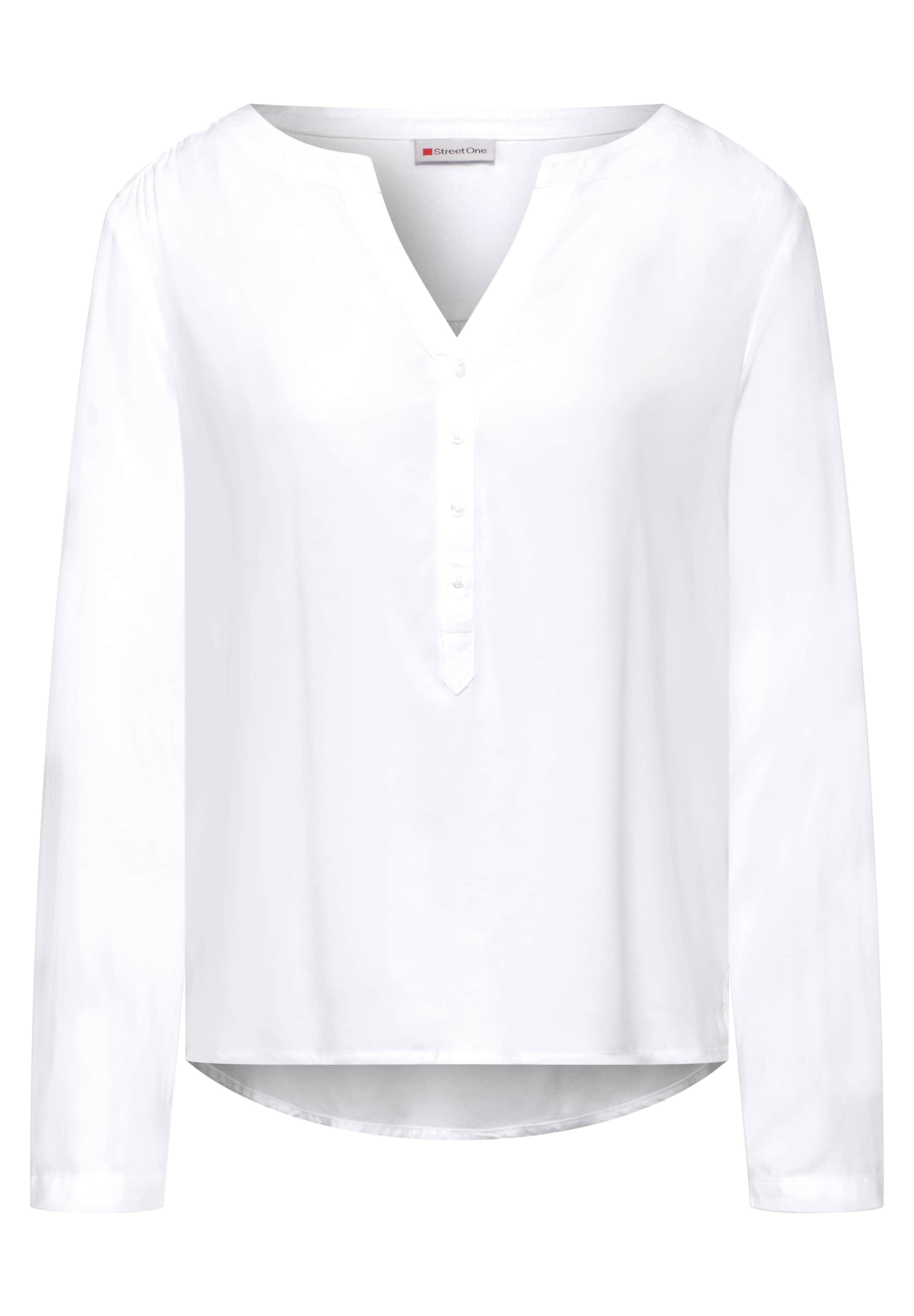 STREET ONE Bluse in Weiß: Vorderseite