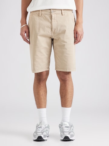BLEND Regularen Chino hlače | rjava barva: sprednja stran