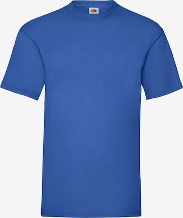FRUIT OF THE LOOM Shirts 'T-shirt' i blå: forside