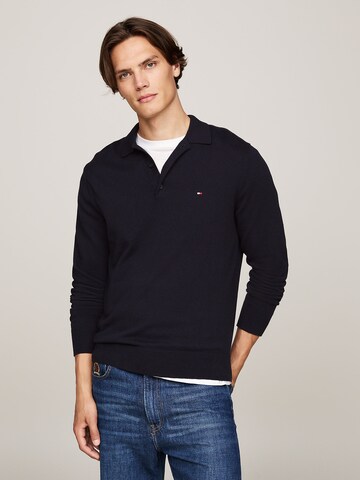 Pull-over TOMMY HILFIGER en bleu : devant