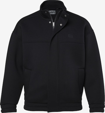 STHUGE Sweatjacke in Schwarz: Vorderseite