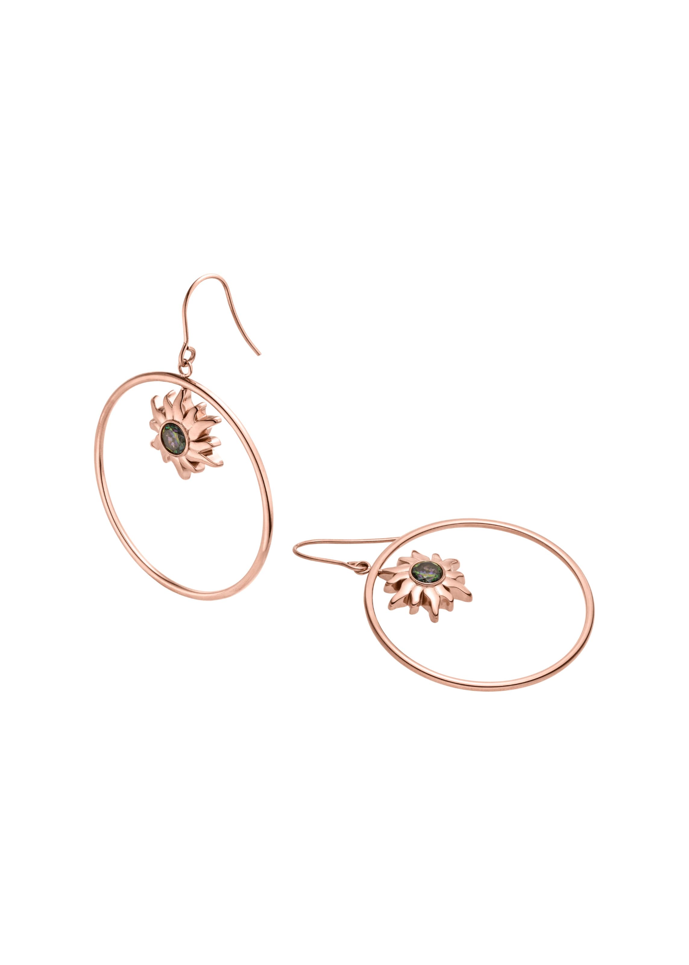 PURELEI Earrings 'Luana' in Gold: front