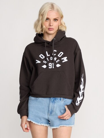 Pull-over Volcom en noir : devant