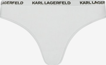 Karl Lagerfeld Stringit värissä valkoinen: etupuoli