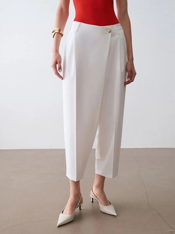 Dilvin Regular Pants in White