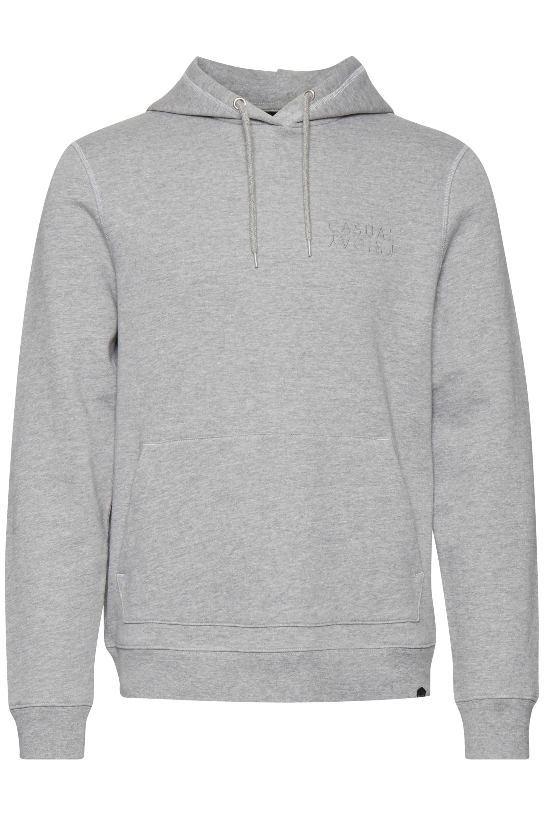 Sweat-shirt 'Sebastian' Casual Friday en gris : devant