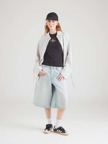 Regular T-shirt 'Pride' Calvin Klein Jeans en noir