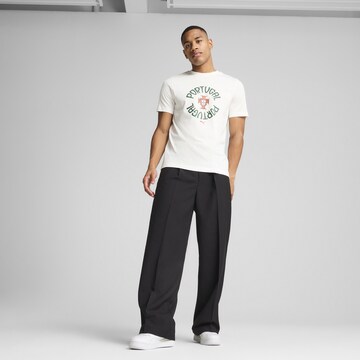 T-Shirt fonctionnel 'Portugal FtblNRGY' PUMA en blanc