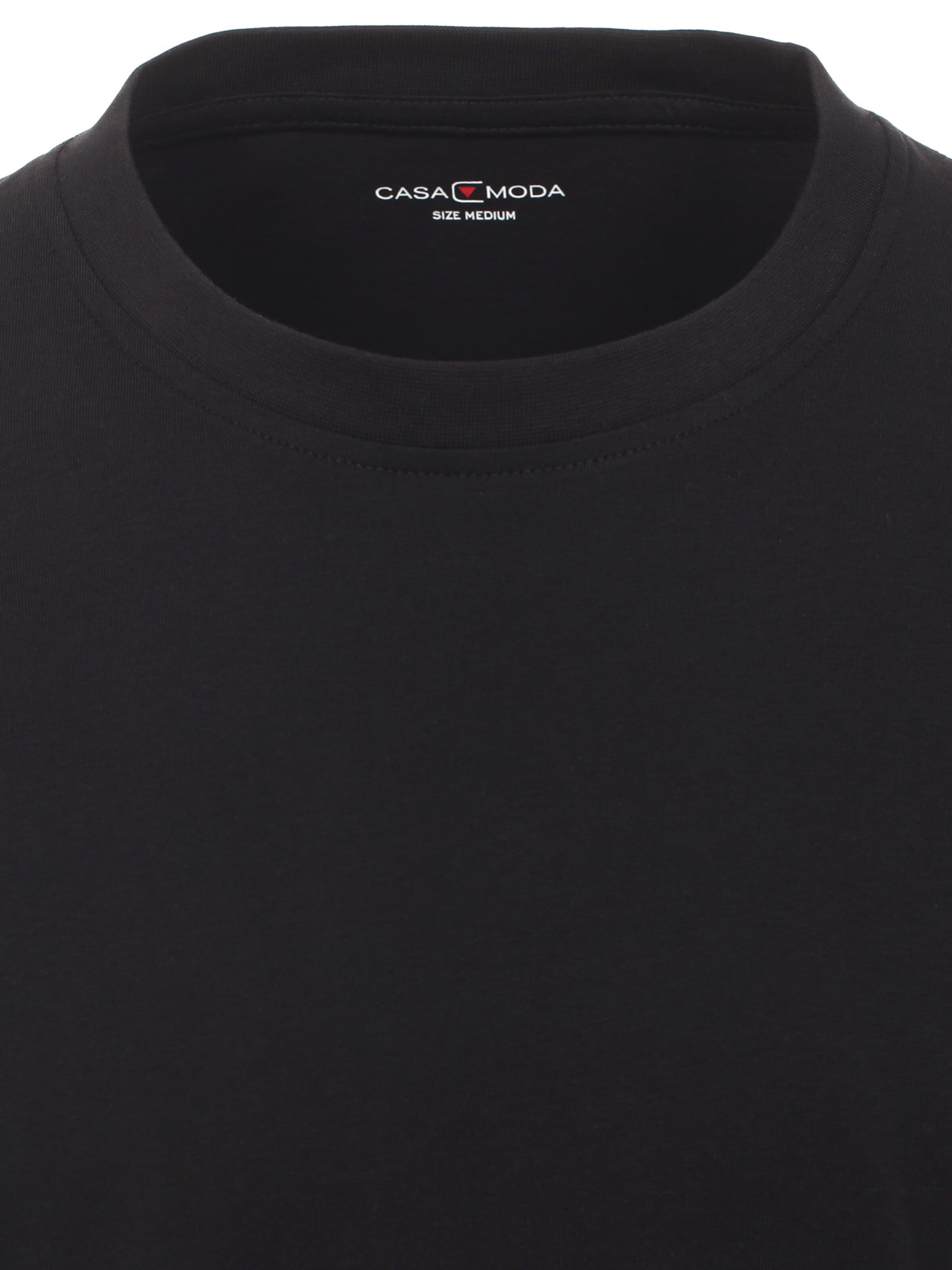 CASAMODA Shirt 'Basic' in Black