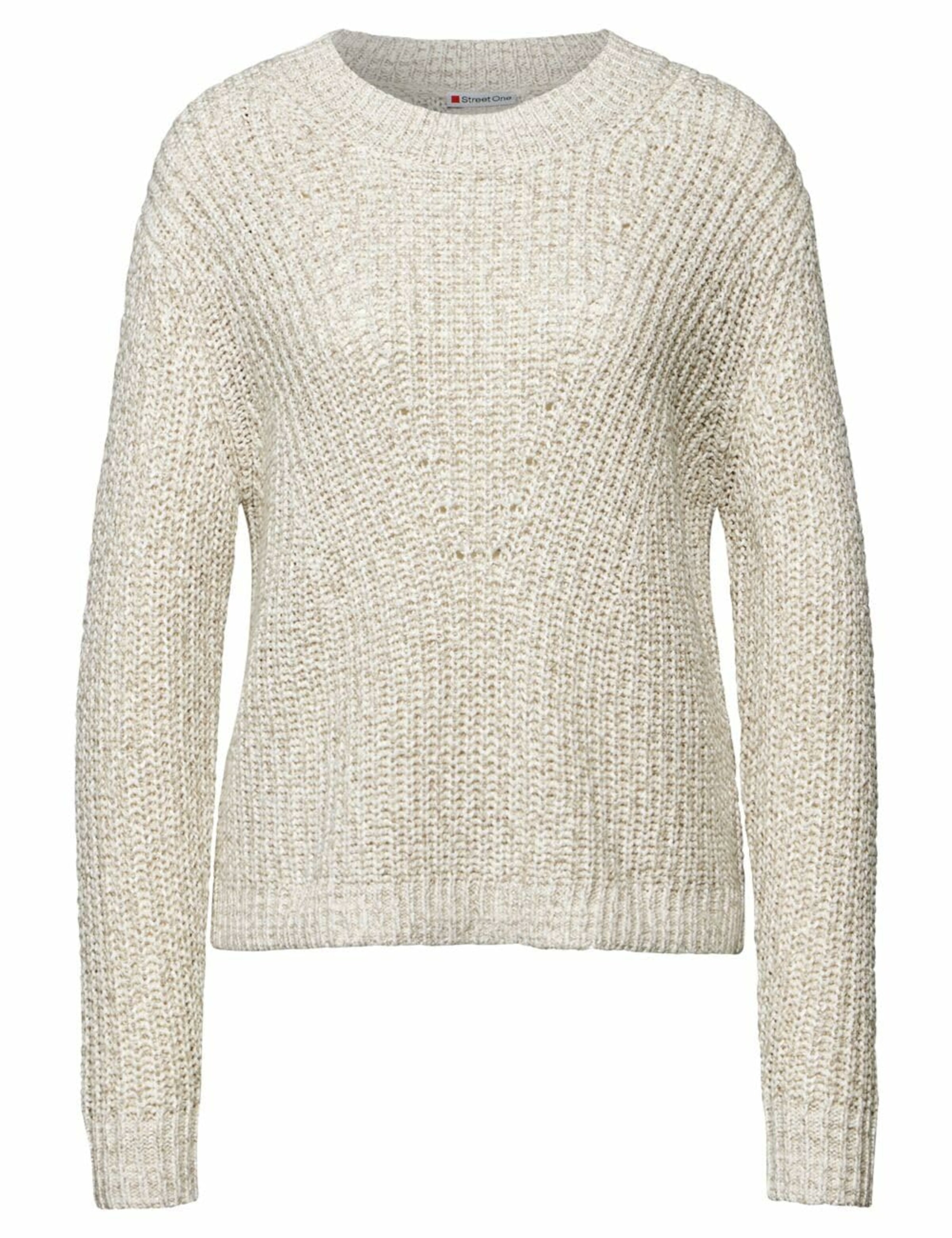 STREET ONE Sweater in White: front
