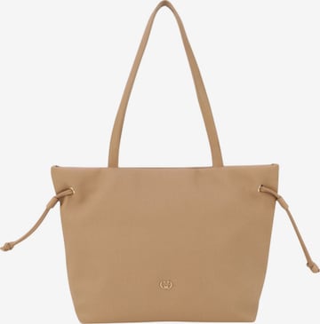 GERRY WEBER - Shopper 'Be Different' em bege: frente