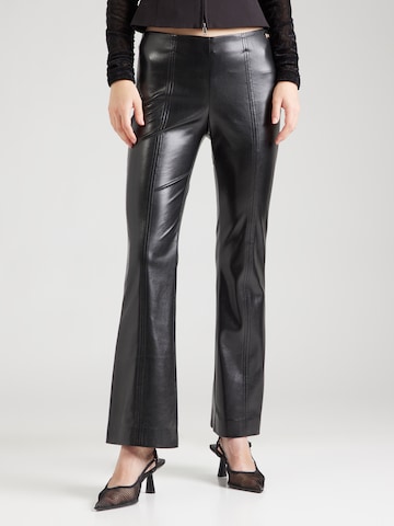 évasé Pantalon 'GLADYS' GUESS by Marciano en noir : devant