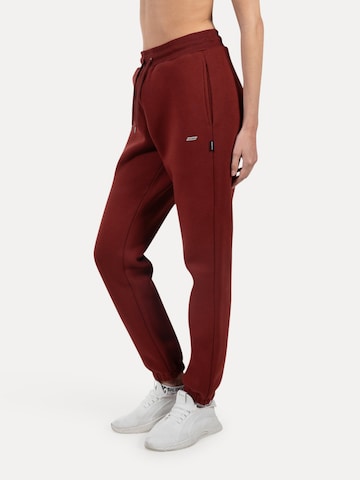 Effilé Pantalon Smilodox en marron