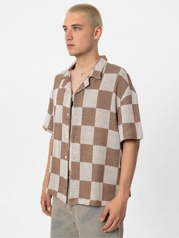 Comfort fit Camicia 'Santa Rosa' di VAMOS CLO in beige