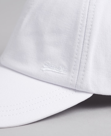 Casquette Superdry en blanc