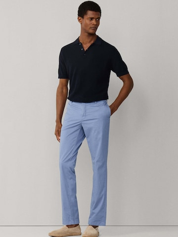 Hackett London Slimfit Chinohose in Blau