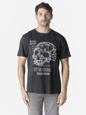 KOROSHI Póló - fekete: elől