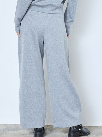 co'couture Regular Pants ' LanceCC Pleat ' in Grey