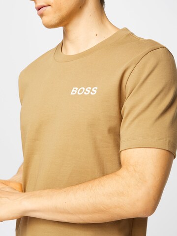 BOSS Shirt 'Tiburt' in Beige