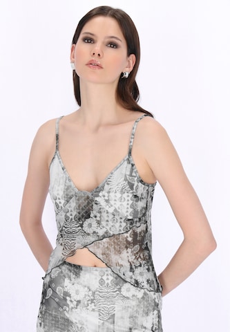myMo ROCKS - Top en gris: frente