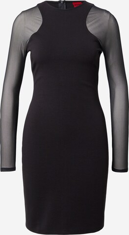 HUGO Dress 'Nemalena' in Black: front