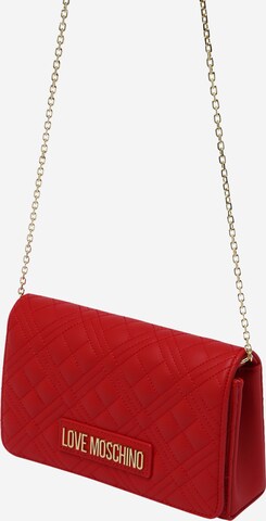 Love Moschino Clutch 'Smart Daily' in Rood: voorkant