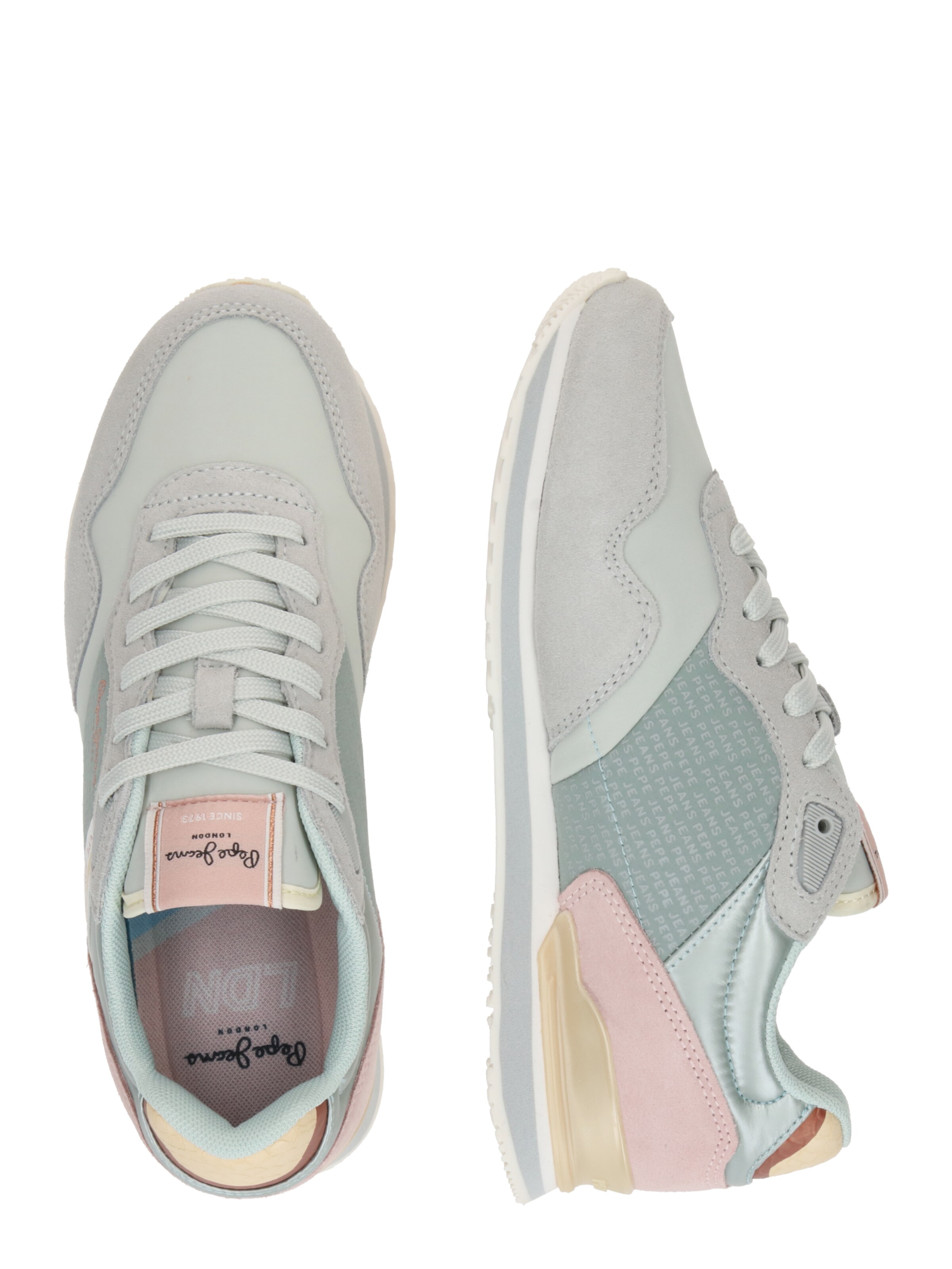 Sneaker bassa 'London' di Pepe Jeans in grigio