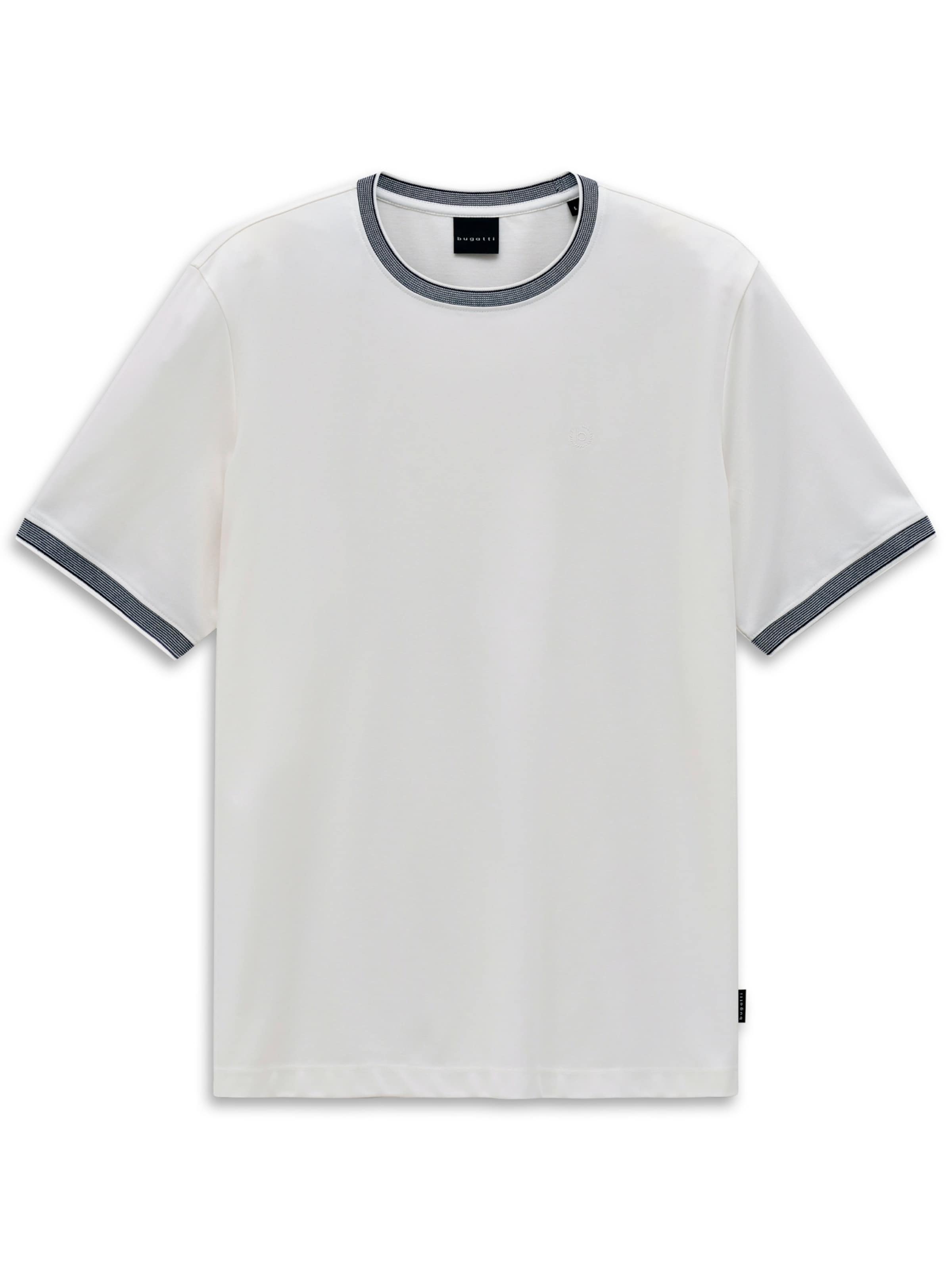 bugatti Majica | bela barva: sprednja stran