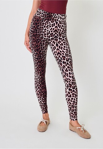Skinny Leggings 'Rita' OH APRIL en rouge : devant