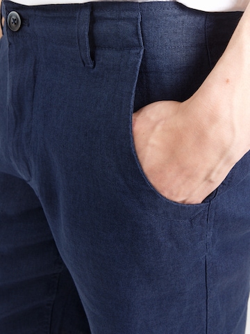 Bruun & Stengade Szabványos Chino nadrág 'Paolos' - kék