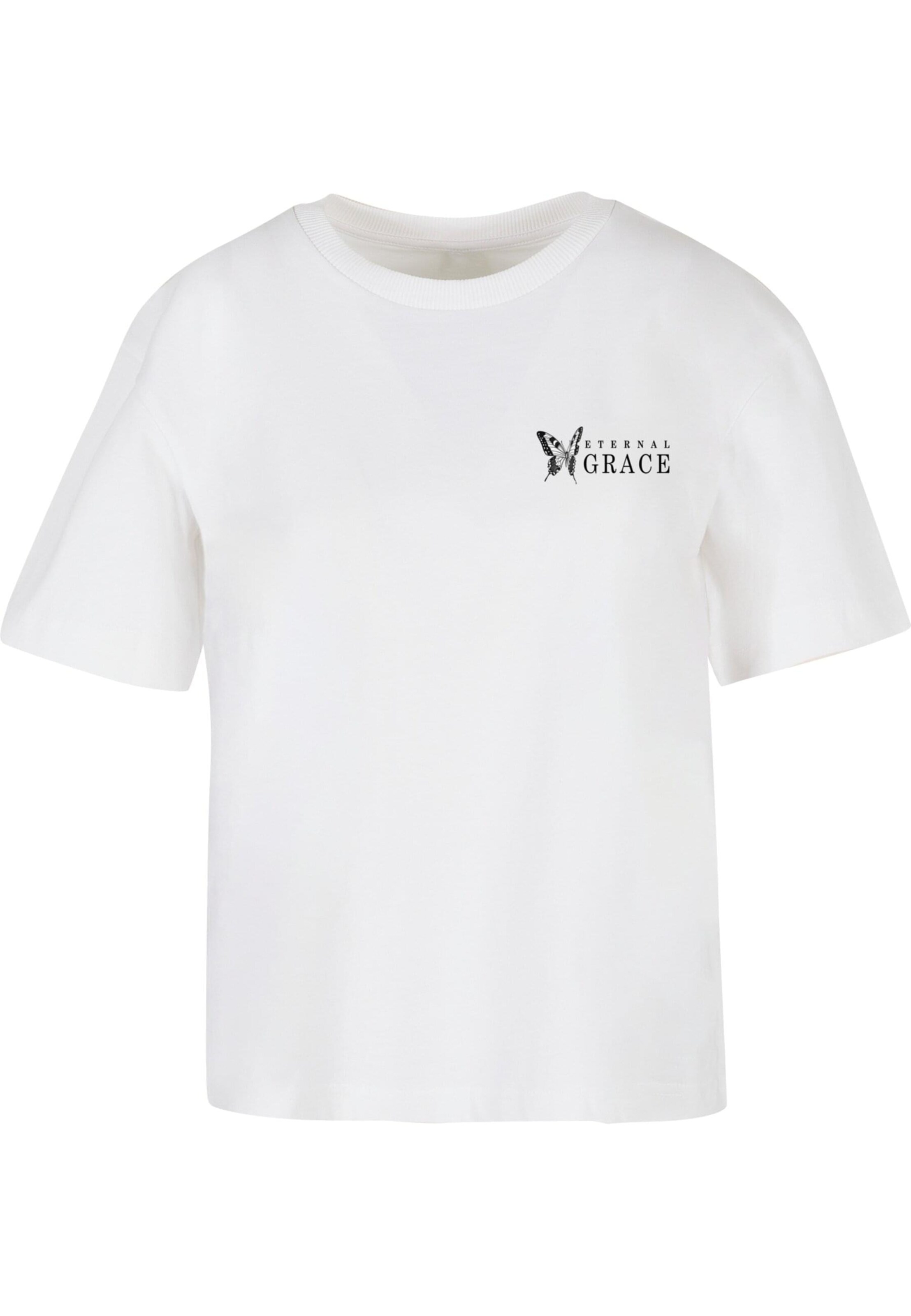 Merchcode Shirt 'Eternal Grace' in Wit: voorkant