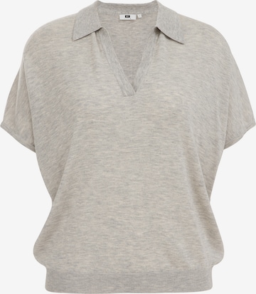 Pull-over WE Studio en gris : devant